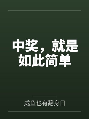 中奖就是如此简单封面