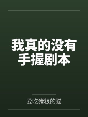 我真的没有手握剧本封面