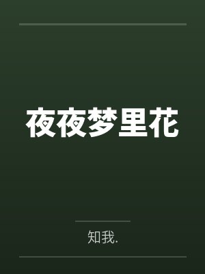 夜夜梦里花封面
