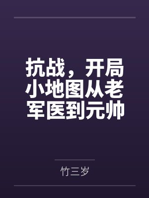 抗战，开局小地图从老军医到元帅封面