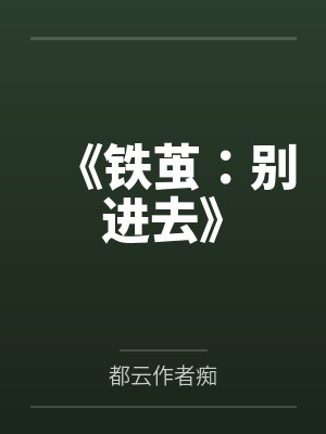 《铁茧：别进去》封面